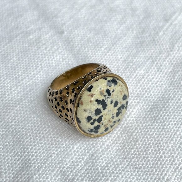 Madewell Round Speckled Ring - Picture 1 of 4